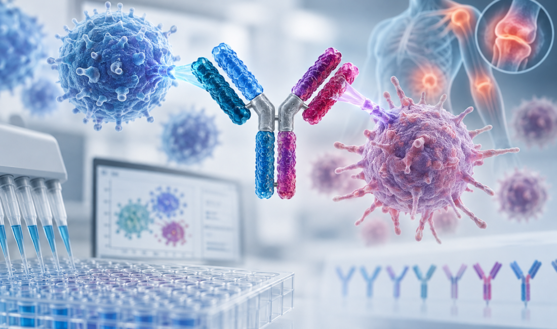 Roche and Dualitas bispecific antibody discovery collaboration for immunology and inflammation