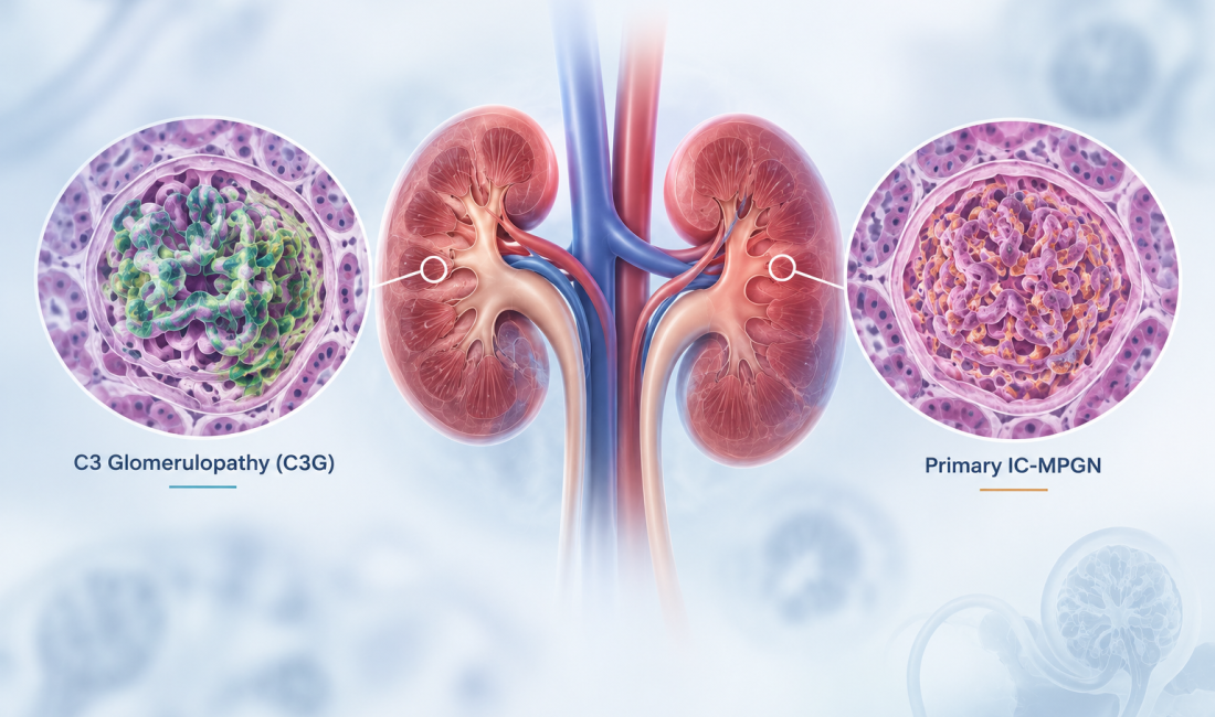 Empaveli pegcetacoplan treatment for adolescents with C3G and primary IC-MPGN