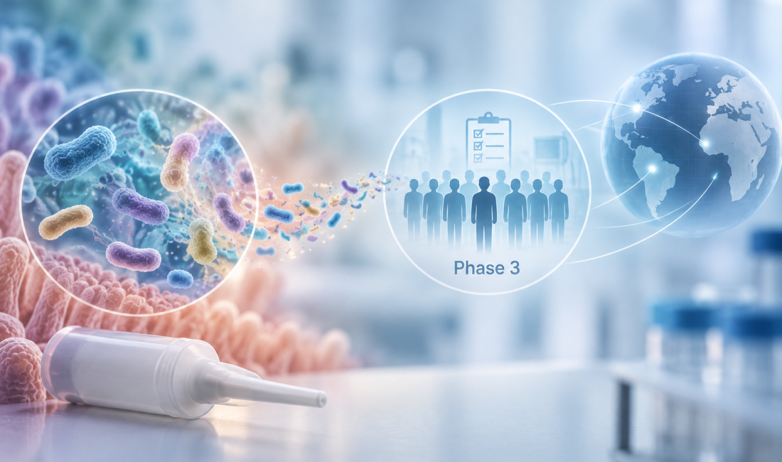 MaaT013 Xervyteg microbiome therapy and PHOENIX Phase 3 trial for acute graft-versus-host disease