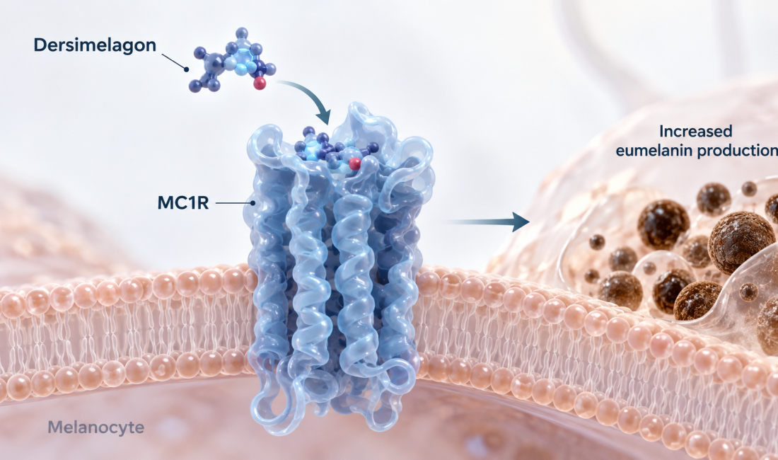 Dersimelagon oral MC1R agonist for erythropoietic protoporphyria and X-linked protoporphyria