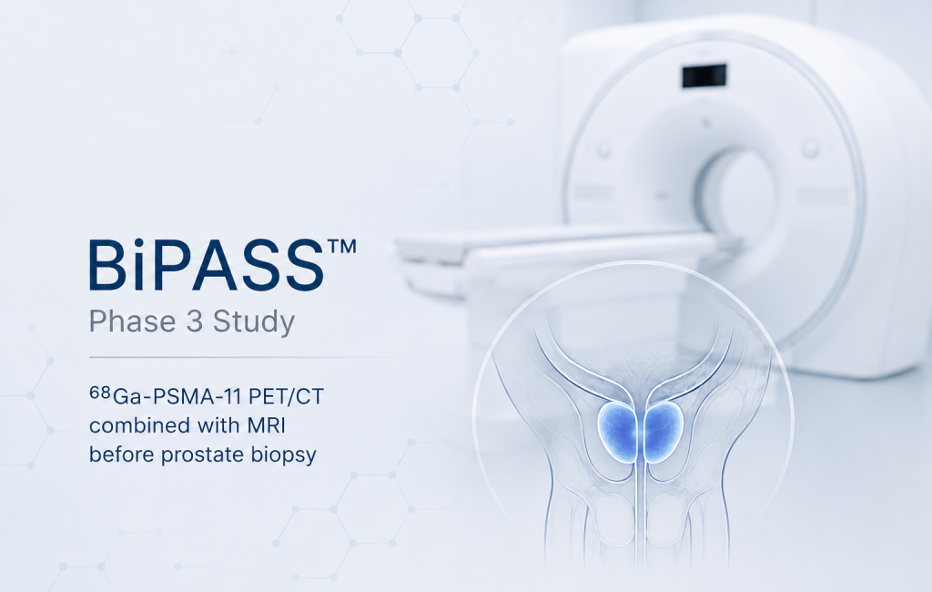 Telix Phase 3 BiPASS study evaluating 68Ga-PSMA-11 PET/CT and MRI for prostate cancer imaging