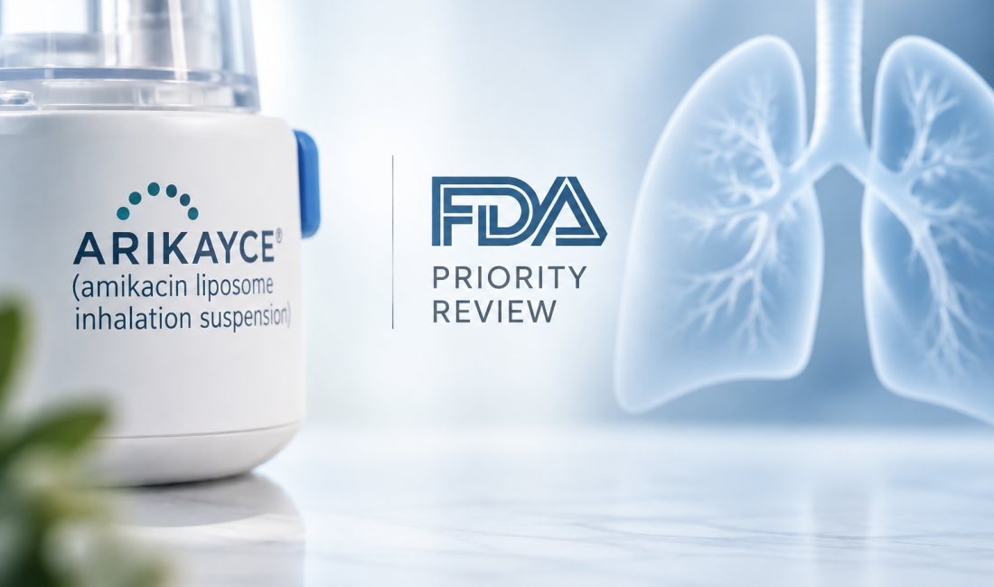 ARIKAYCE amikacin liposome inhalation suspension under FDA review for MAC lung disease