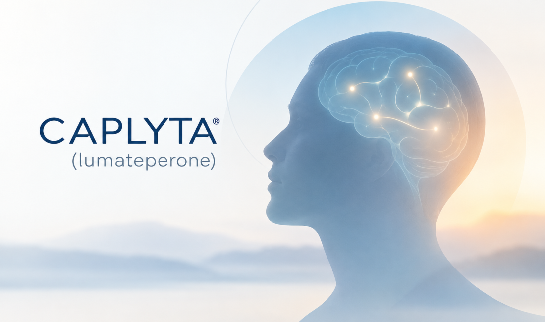 CAPLYTA lumateperone Phase 3 study showing reduced manic symptoms in bipolar I disorder