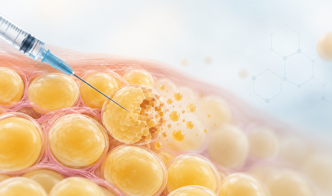CBL-514D targeting adipocytes through localized adipocyte apoptosis in subcutaneous tissue