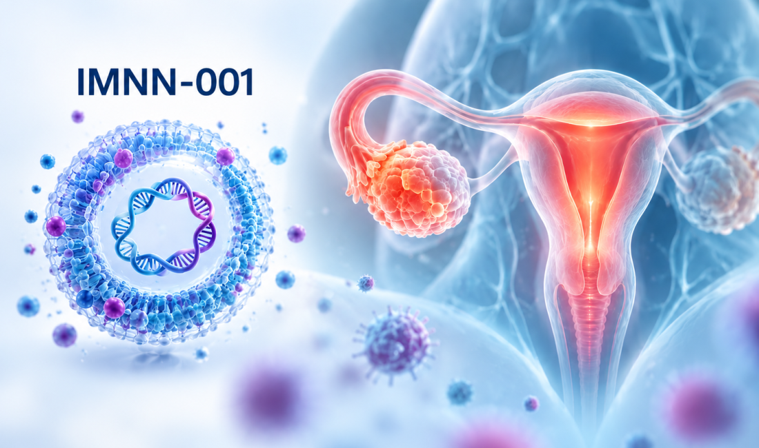 IMNN-001 shows longer overall survival in the Phase 2 OVATION 2 trial for advanced ovarian cancer