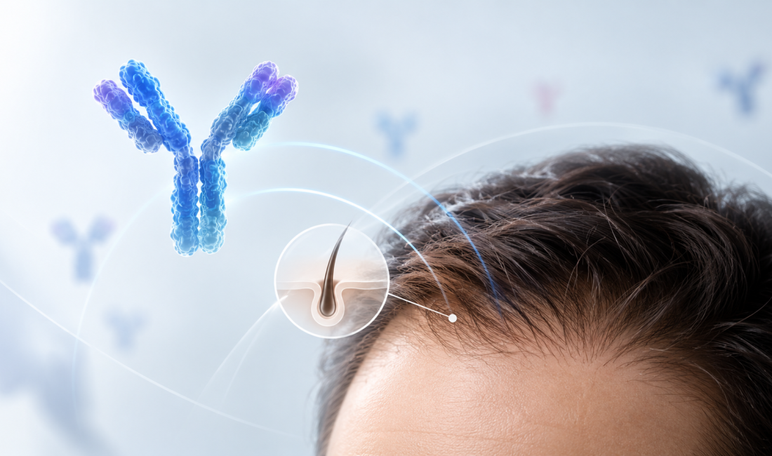 ABS-201 anti-PRLR antibody Phase 1 study for androgenetic alopecia