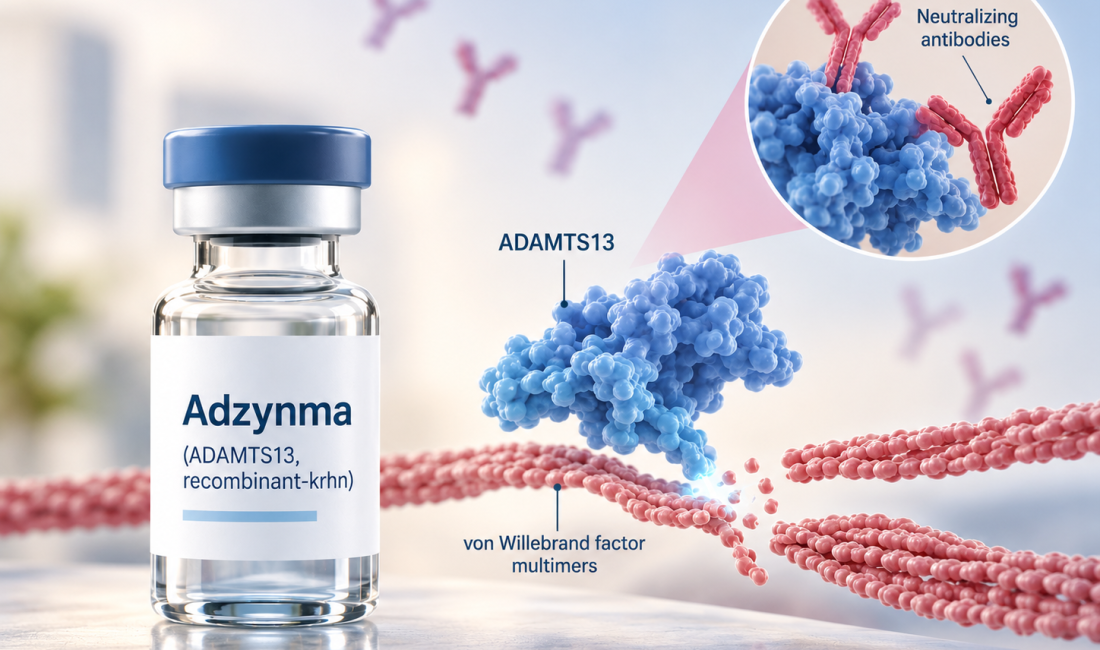 FDA-approved Adzynma boxed warning for neutralizing antibodies and serious outcomes