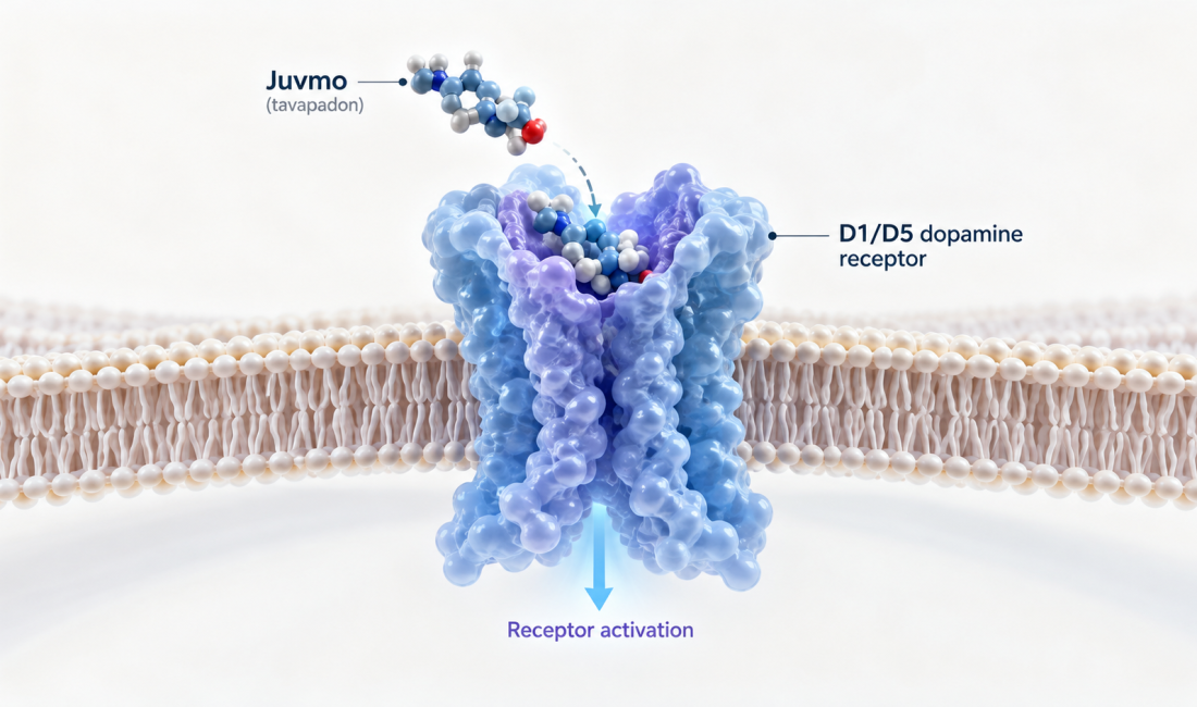 AbbVie tavapadon Juvmo FDA approval for Parkinson’s disease