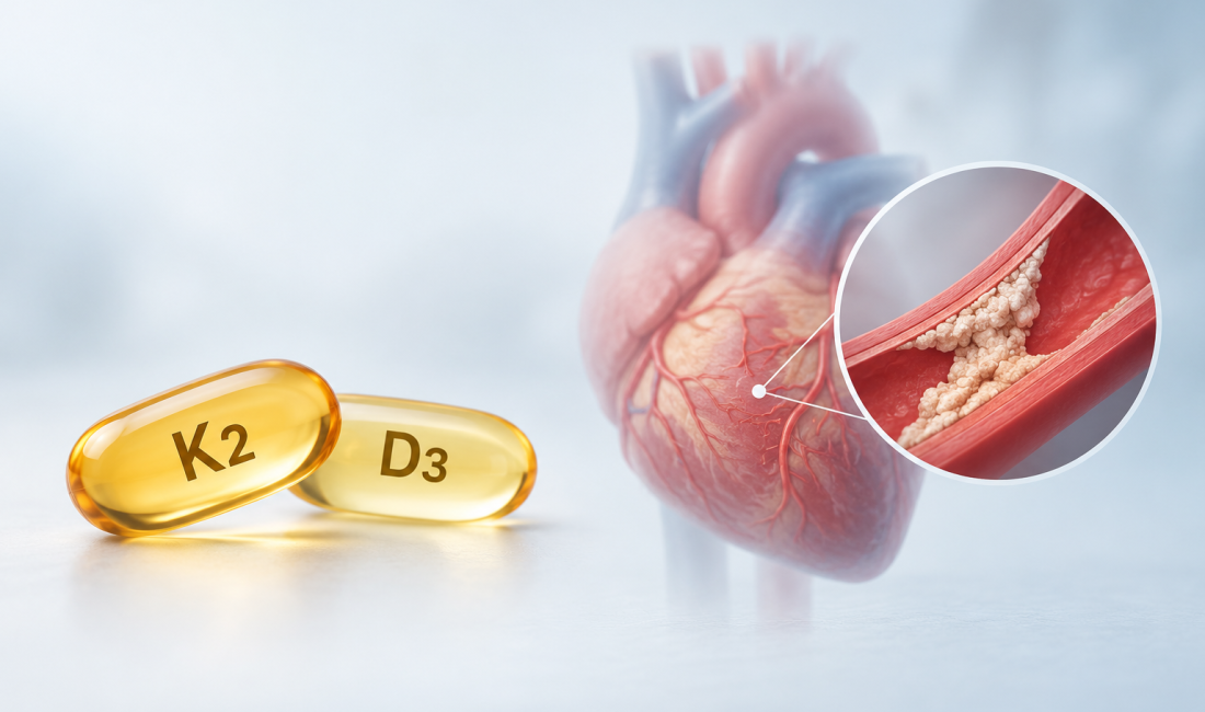 Vitamin K2 and D3 reduce coronary artery calcification progression in the DANCODE trial