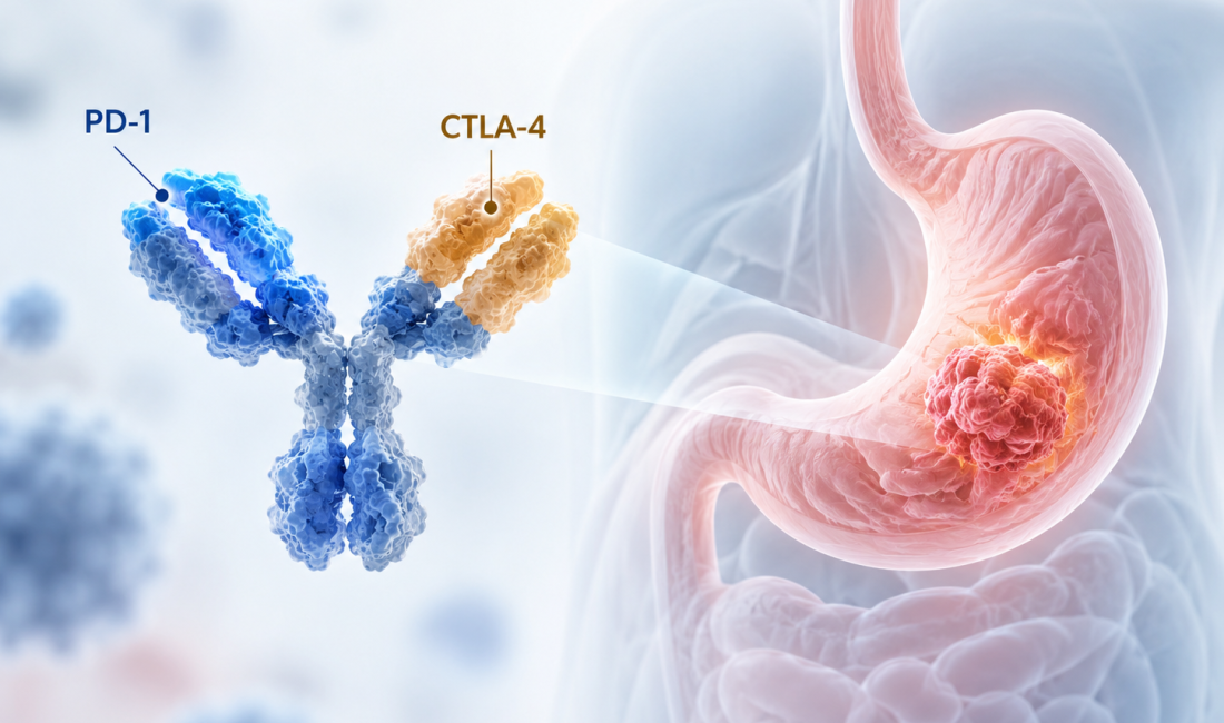 Cadonilimab PD-1 CTLA-4 bispecific antibody evaluated in Phase III gastric cancer trial
