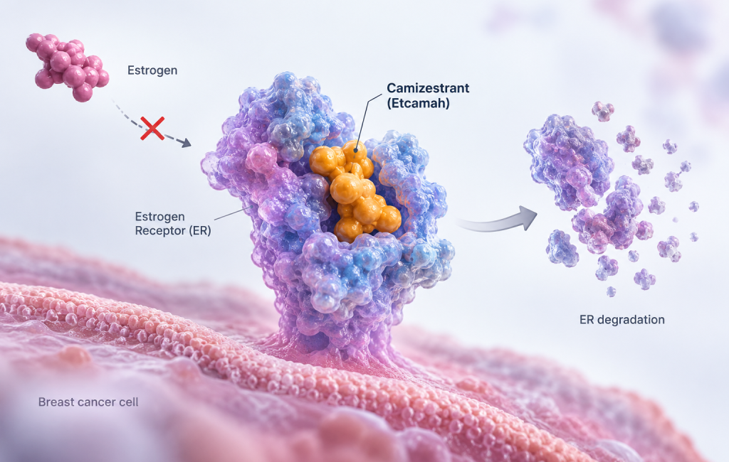 AstraZeneca camizestrant approved by FDA for ESR1-mutated HR-positive HER2-negative advanced breast cancer