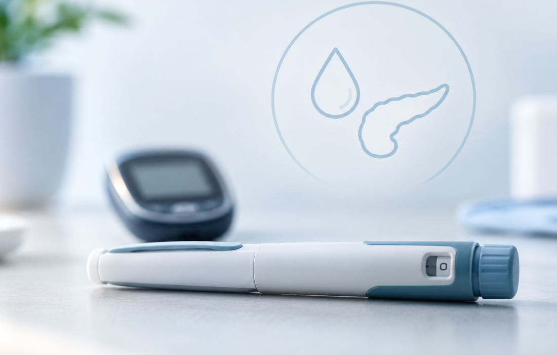 Onswik (insulin efsitora alfa), a once-weekly basal insulin authorised in the UK for adults with type 2 diabetes.