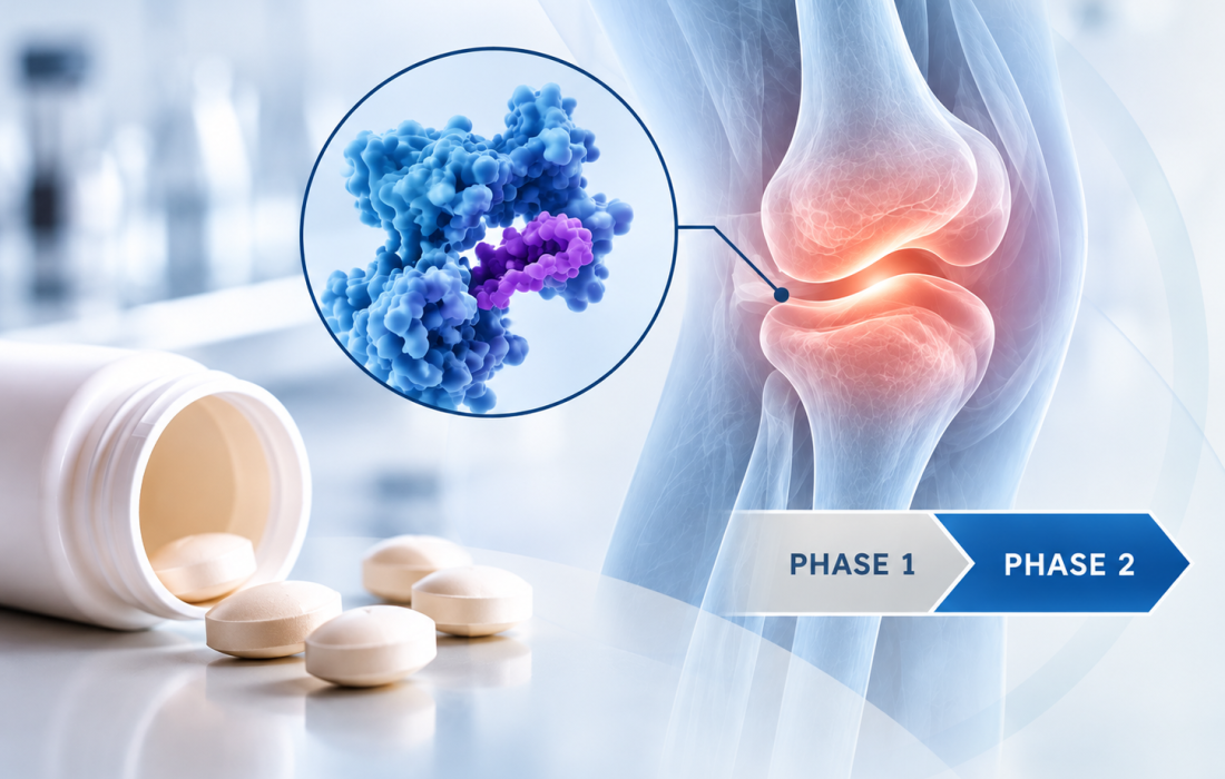 Forward Therapeutics FT2109 Phase 1 study oral TNFR1 signaling inhibitor