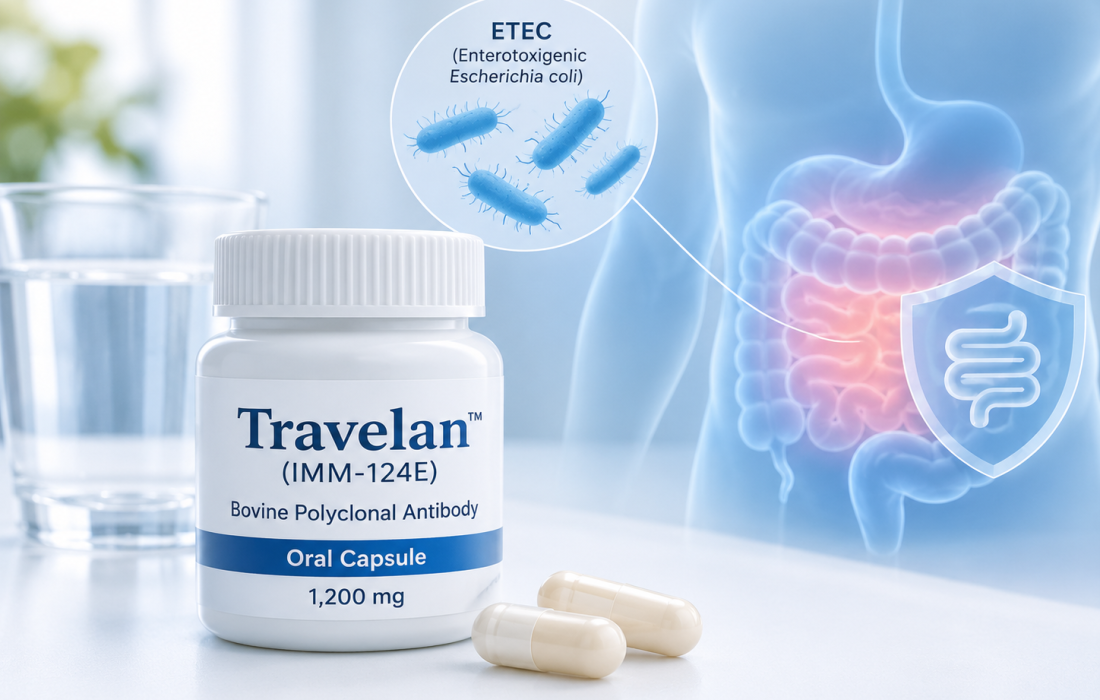 Once-daily Travelan (IMM-124E) evaluated in a Phase 2 trial for prevention of ETEC-associated travellers’ diarrhoea