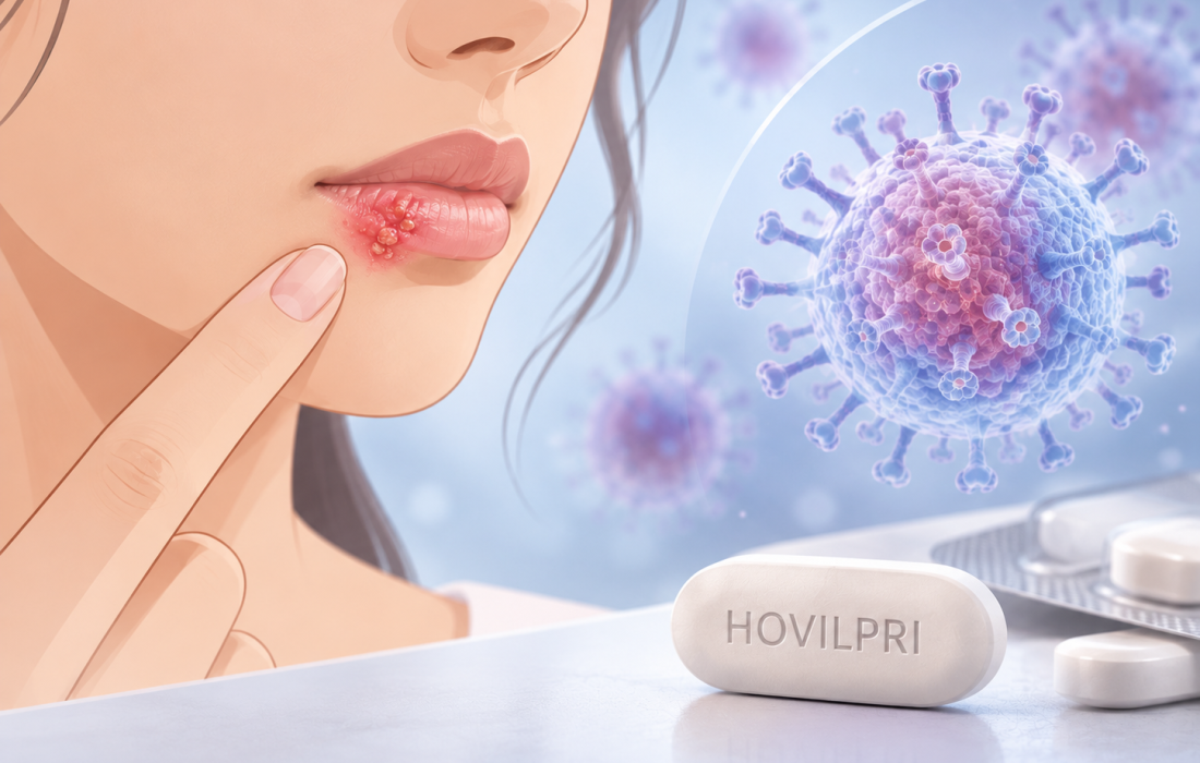 HOVILPRI (pritelivir), an oral antiviral approved by the FDA for refractory mucocutaneous HSV lesions in immunocompromised adults