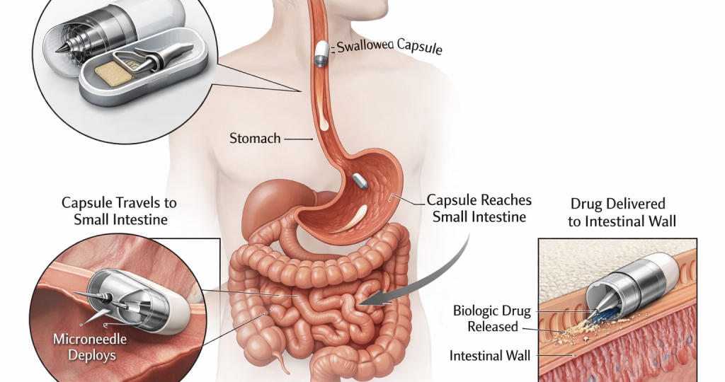 Rani Therapeutics RaniPill Capsule RT-114 oral GLP-1/GLP-2 therapy showing Phase 1 clinical trial results for obesity treatment