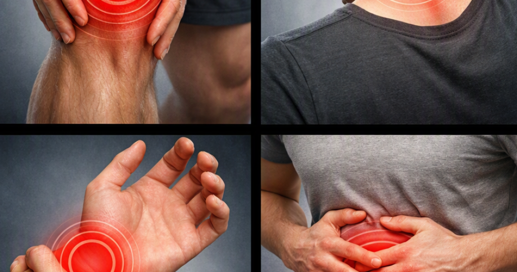 Tylenol with Naproxen pill bottle and tablets showing over-the-counter pain relief combination