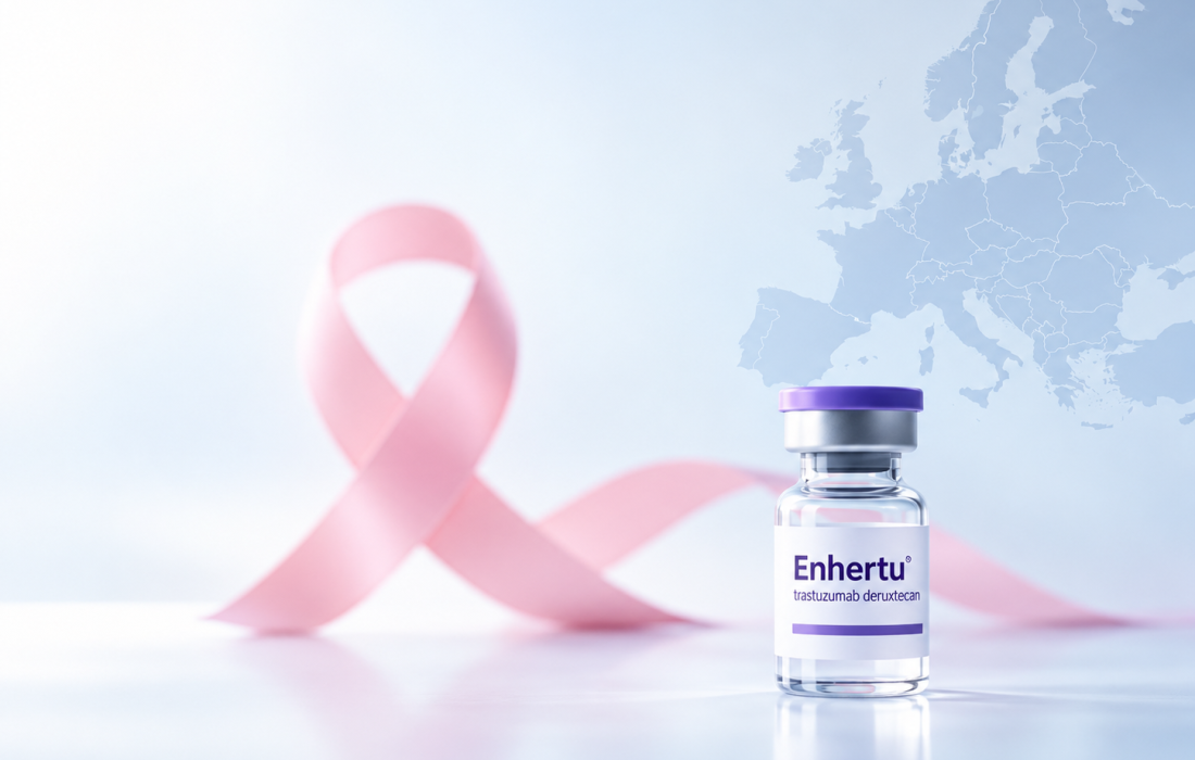 Enhertu trastuzumab deruxtecan EU approval for HER2-positive early breast cancer with residual invasive disease