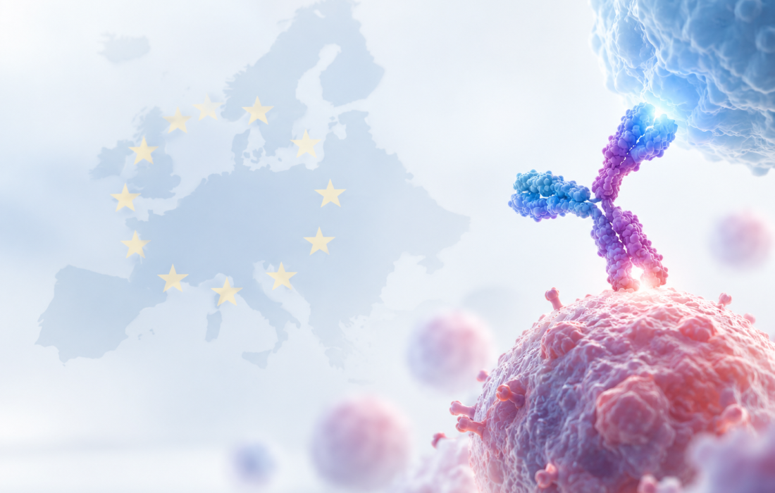 TALVEY (talquetamab) with daratumumab, with or without pomalidomide, for earlier-line treatment of relapsed or refractory multiple myeloma following positive CHMP recommendation.