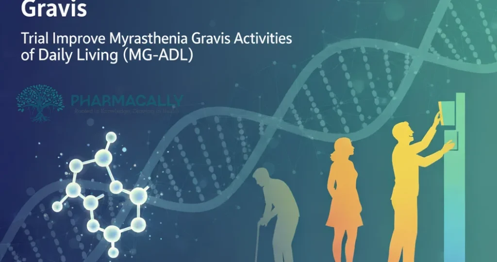 Illustration of gefurulimab, a once-weekly subcutaneous complement C5 inhibitor, improving neuromuscular transmission in acetylcholine receptor antibody-positive generalized myasthenia gravis following positive Phase 3 PREVAIL trial results published in JAMA Neurology.