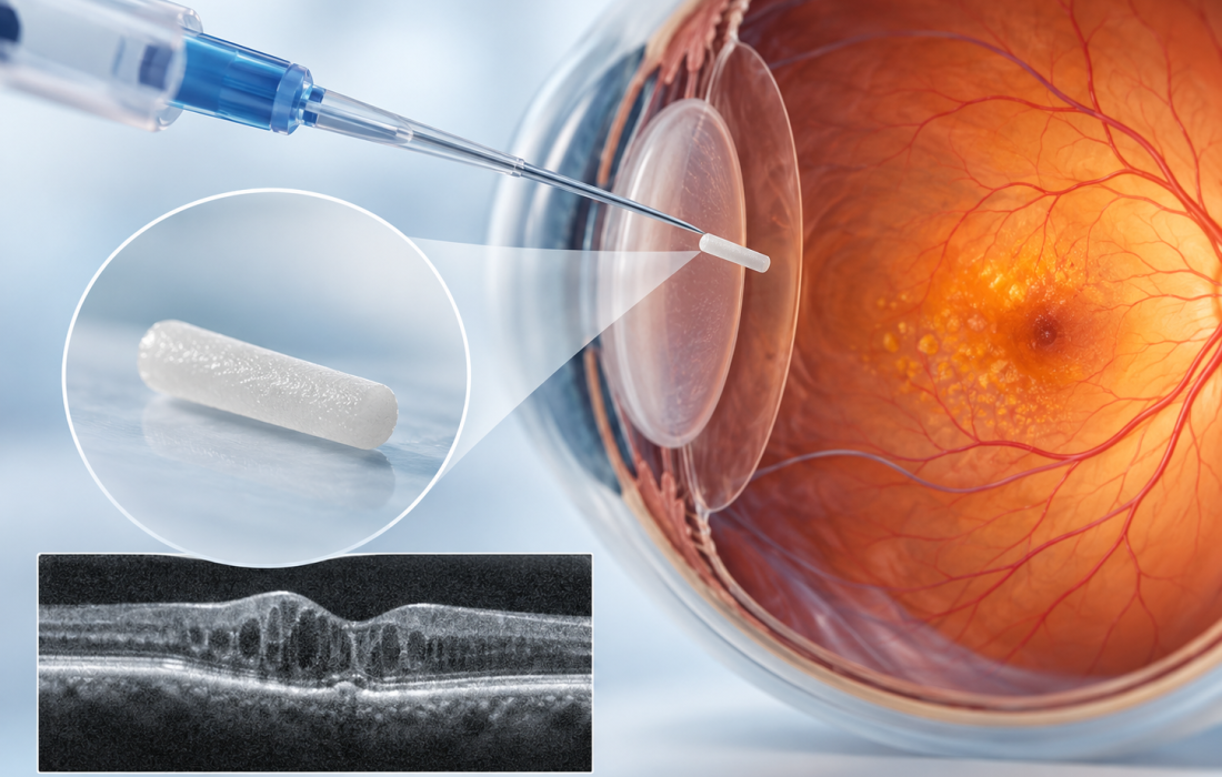 EC-104 biodegradable fluocinolone acetonide intravitreal implant evaluated against Ozurdex in the Phase 2 BETTIS-1 diabetic macular edema trial