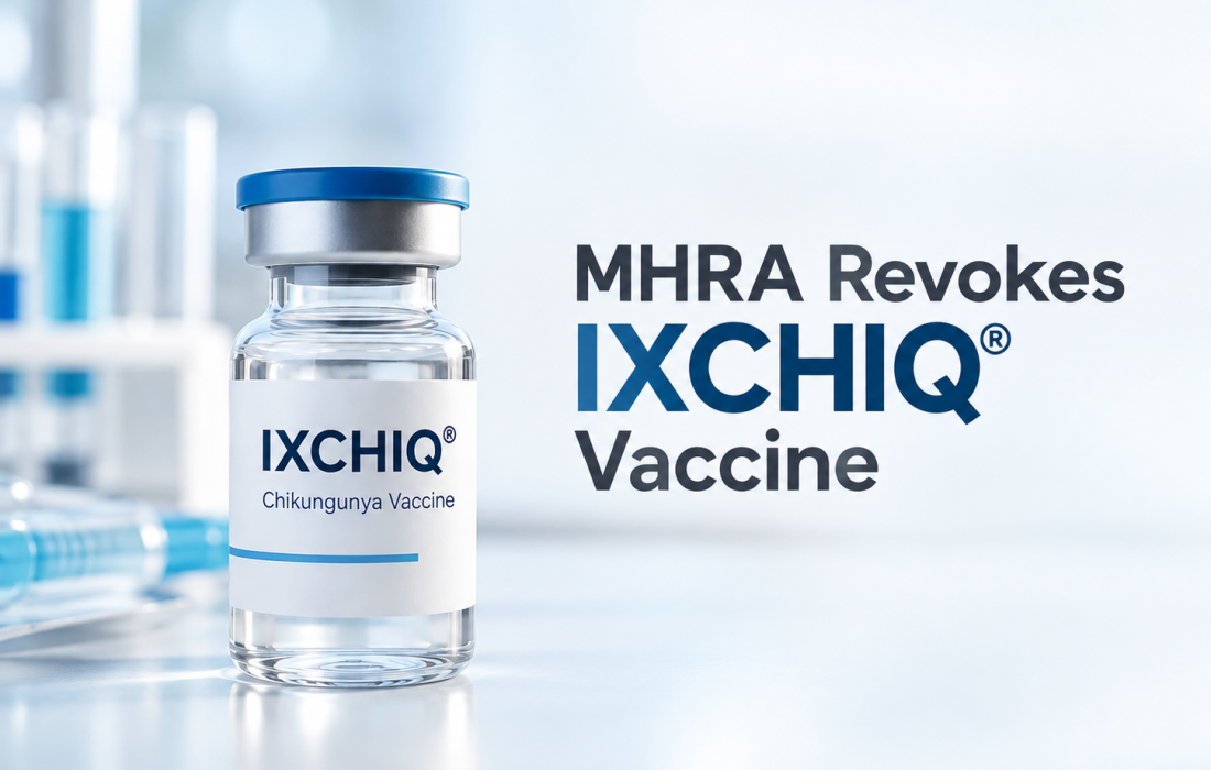 IXCHIQ chikungunya vaccine and UK marketing authorization revocation