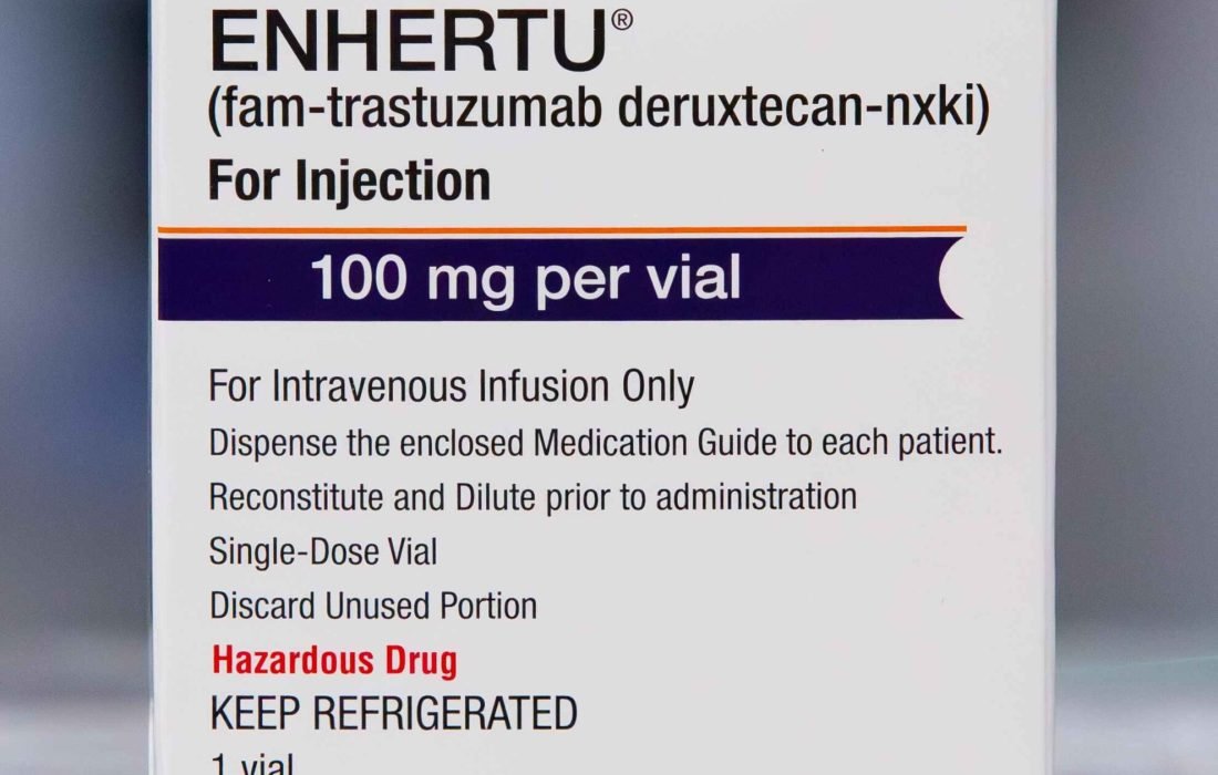 Enhertu trastuzumab deruxtecan improves progression-free survival in first-line HER2-mutant non-squamous NSCLC