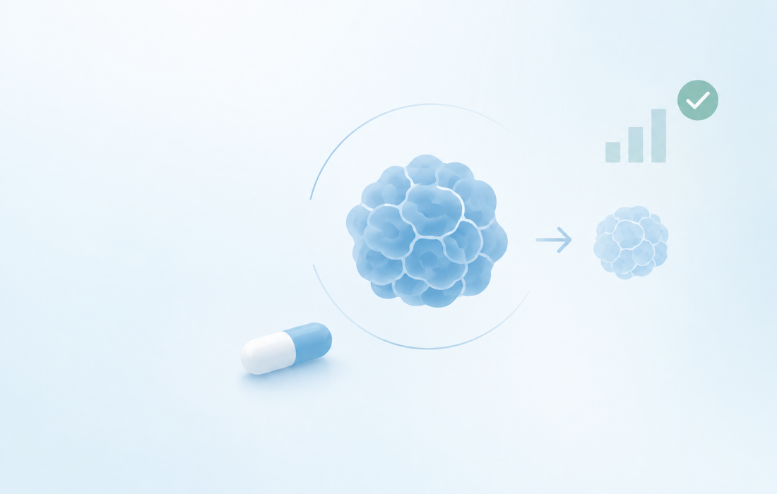 Zolucatetide Phase 1/2 clinical trial showing tumor response in patients with desmoid tumors