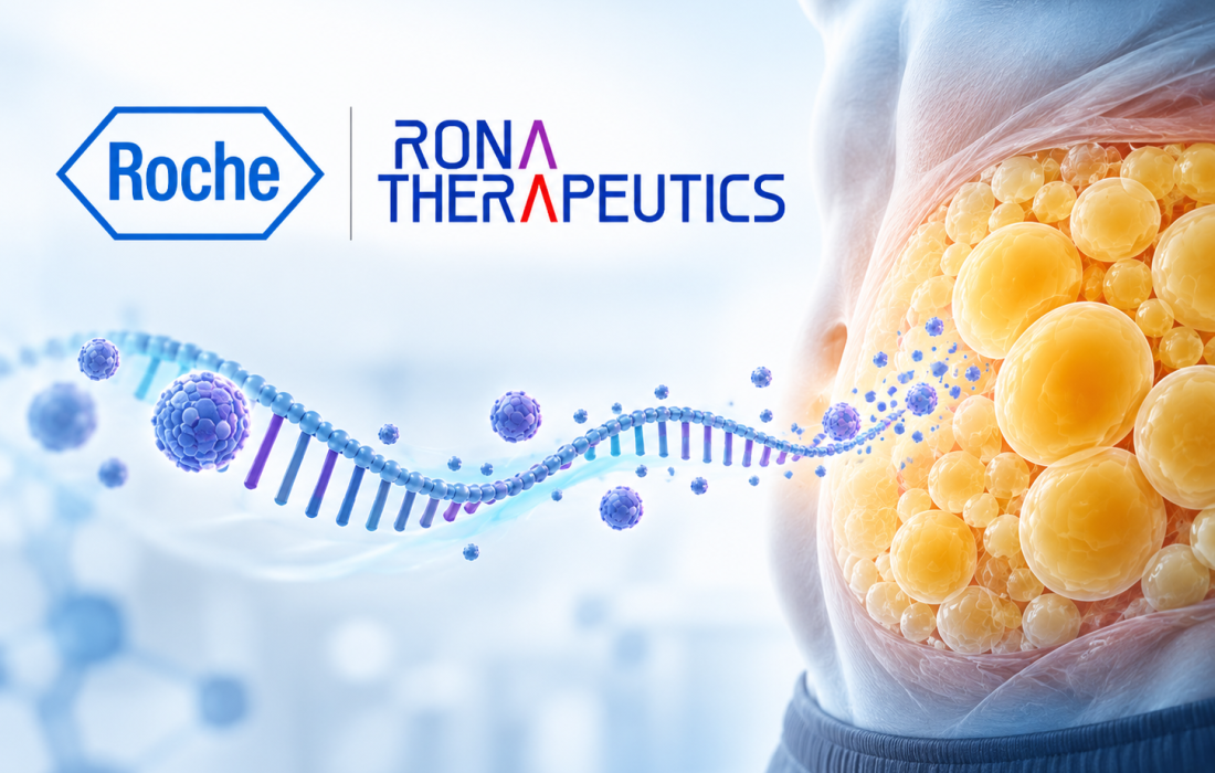 Roche and Rona Therapeutics ALK7-targeting RNAi licensing deal for obesity treatment research