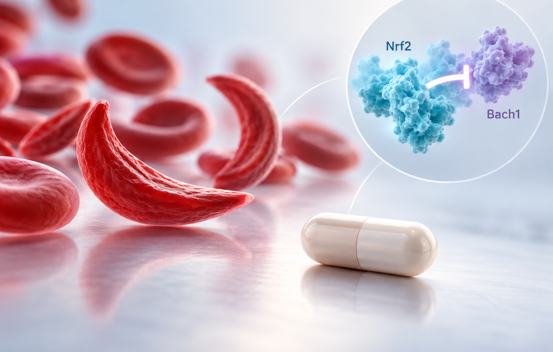 HPPD oral Nrf2 Bach1 modulator being developed for sickle cell disease