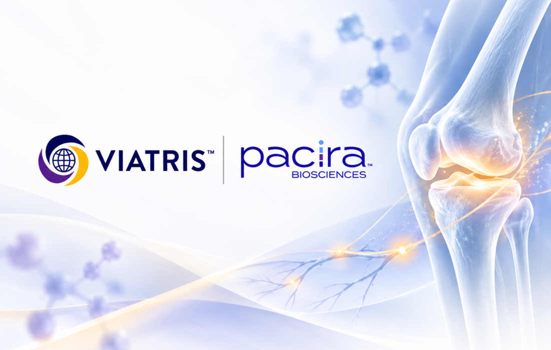Viatris acquisition of Pacira BioSciences for $1.65 billion, adding EXPAREL, ZILRETTA and investigational PCRX-201 gene therapy.