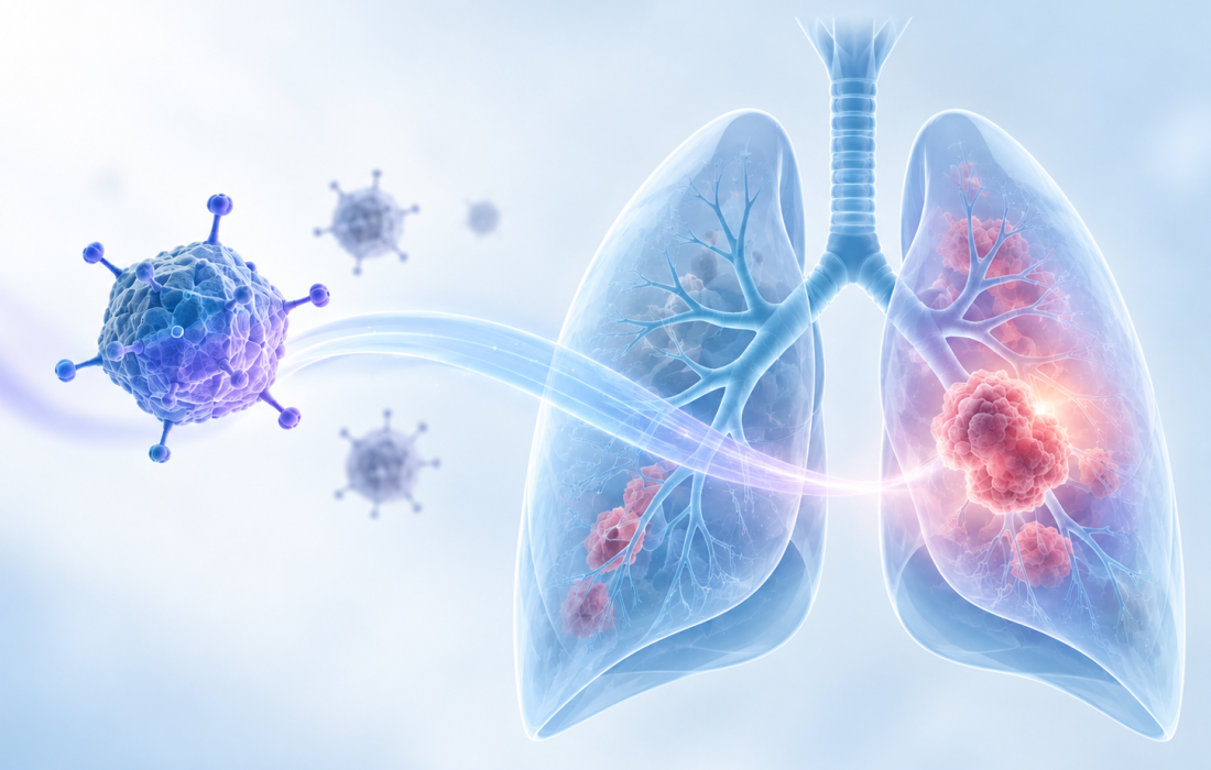Aglatimagene besadenovec plus valacyclovir Phase 2a study in advanced NSCLC