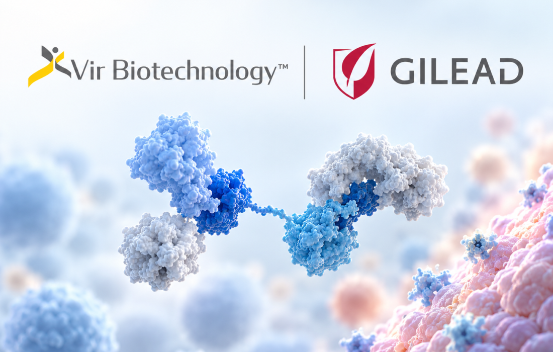 Vir Biotechnology and Gilead collaboration to develop PRO-XTEN dual-masked T-cell engagers for solid tumors.