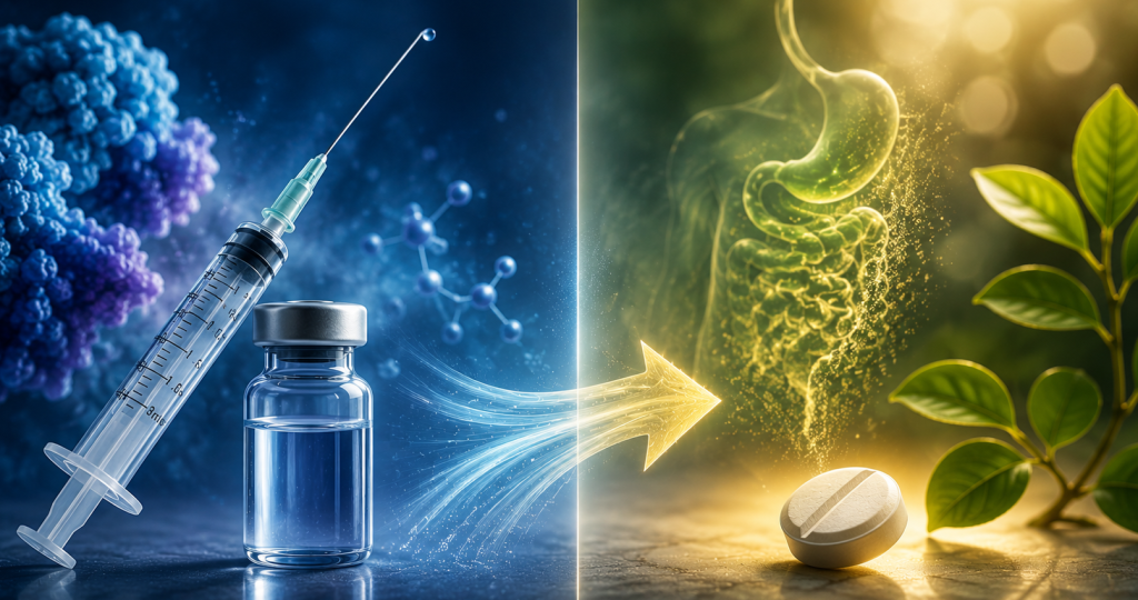 oral vs injectable