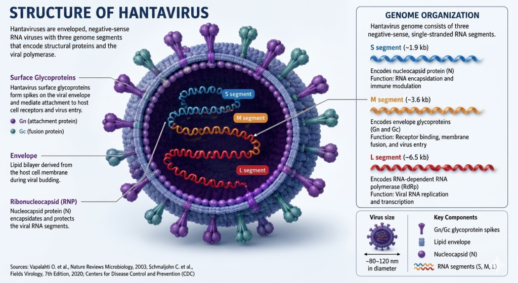 structure of hantavirus