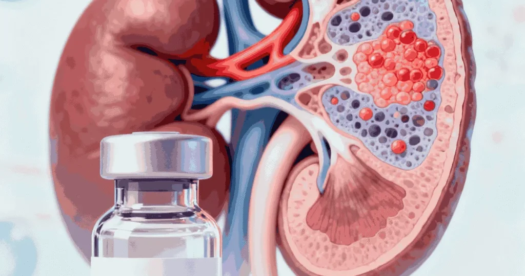 VOYXACT (sibeprenlimab) Phase 3 VISIONARY trial demonstrated stabilization of kidney function in adults with IgA nephropathy by selective APRIL inhibition.